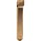 Ekena Millwork Thorton Arts and Crafts Smooth Bracket w/ Offset Brace, Western Red Cedar, 7 1/2"W x 42"D x 48"H BKT0806X42X48THR03SWR - alternate 2